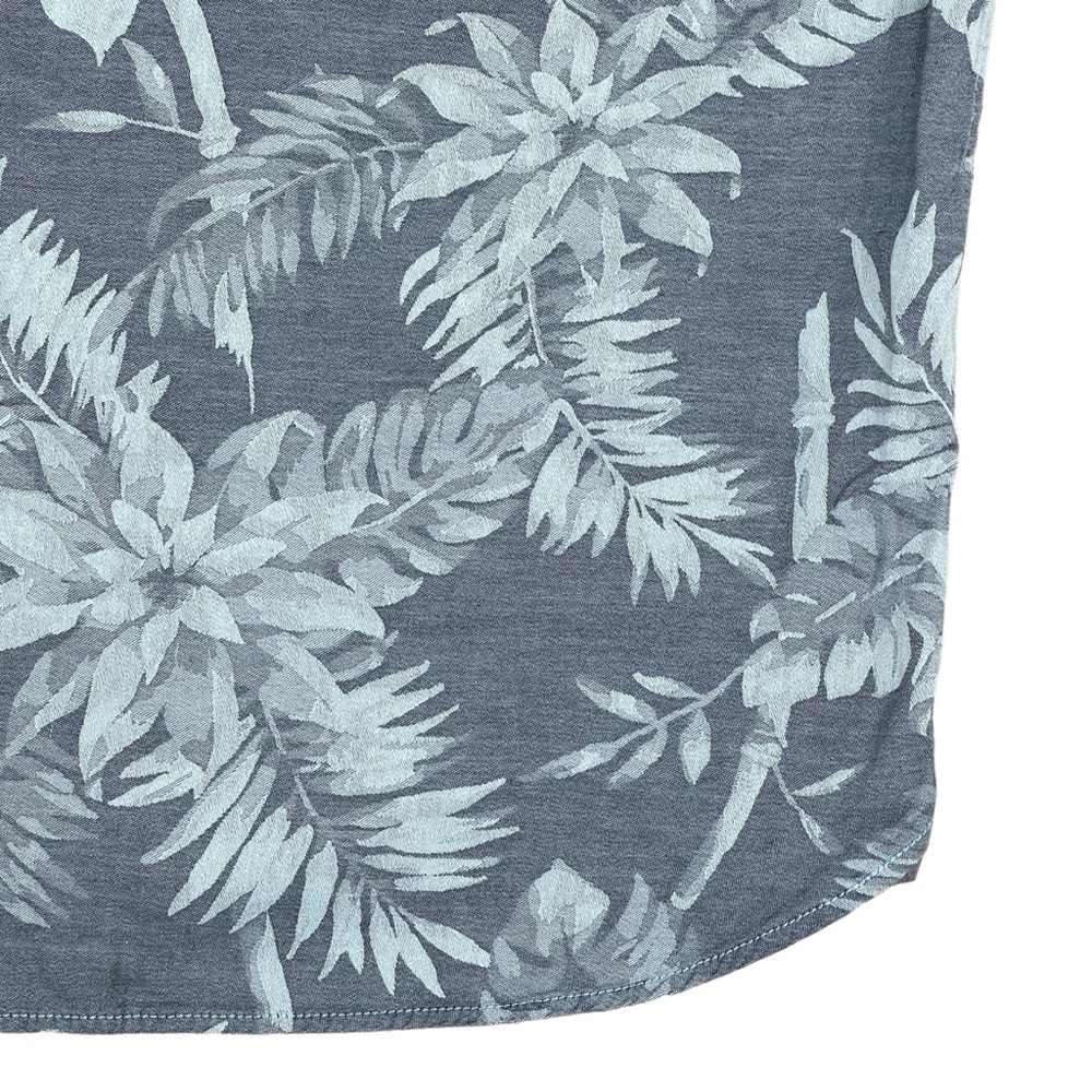 Tommy Bahama Tropical Tones Shirt Mens Medium Floral Print Button Up Blue - Picture 7 of 9
